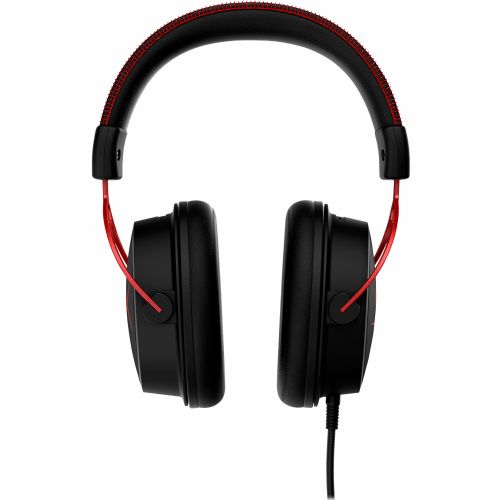 HP HyperX Cloud Alpha Gaming Headset - Over-Ear - schwarz/rot -
