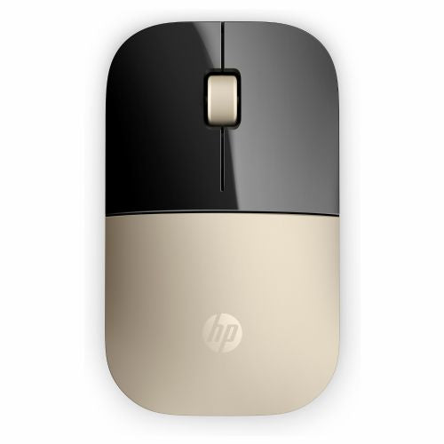 Brezžična optična miška HP Z3700, 1200 DPI, 2,4 GHz, USB Nano sprejemnik, zlata