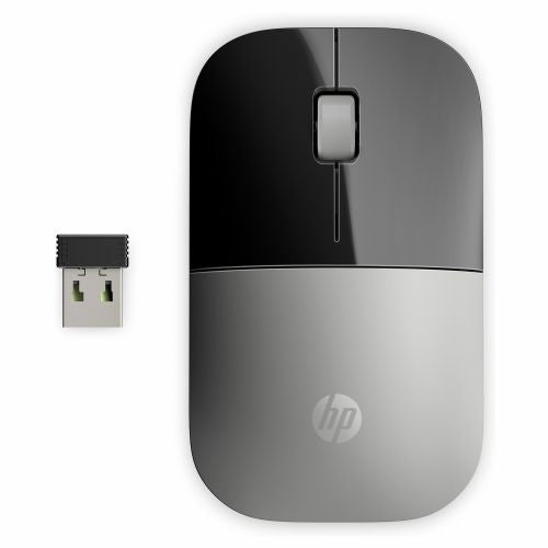 Brezžična miška HP Z3700, srebrna