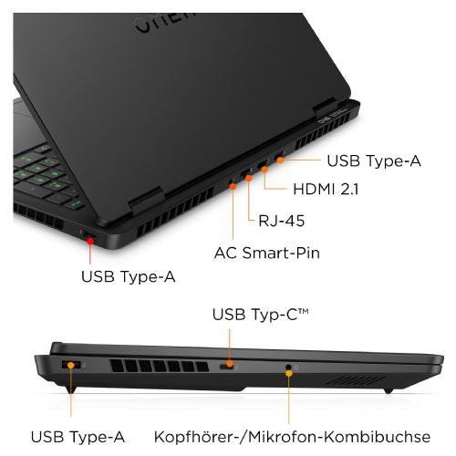 Prenosni računalnik HP OMEN 16-am0169ng Intel Core Ultra 7 255H, 24GB RAM, 1TB SSD, RTX 5070 8GB, 16" 2K 165Hz,DE, Windows 11 Home