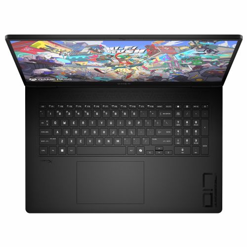 HP OMEN 17-db1495ng Ryzen AI 9 365 Laptop, 43.9cm (17.3") QHD IPS 240Hz, 32GB/1TB SSD, RTX 5060, DE, FreeDos, black