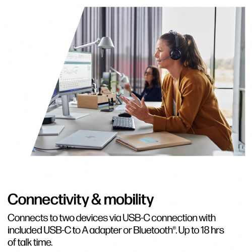 HP Poly BT slušalke Voyager Focus 2 UC USB-C/A Teams