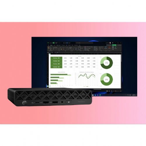 Računalo HP PRODESK 4 MINI G1I U5-235T 16 GB/512 GB WLAN W11Pro + DE tipkovnica