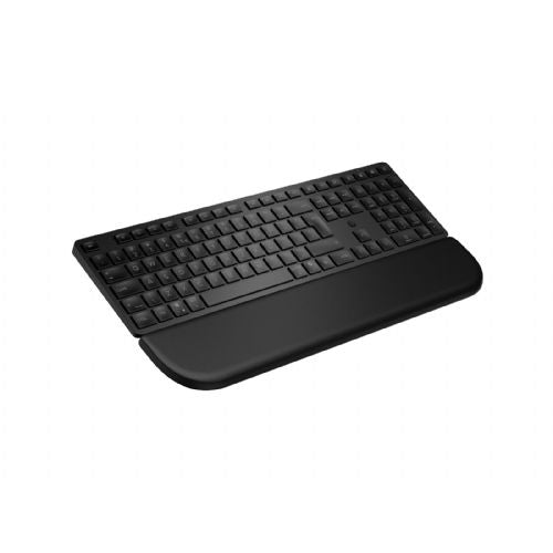 HP tipkovnica 585K za več naprav z dvojnim načinom delovanja in naslonom za dlan.