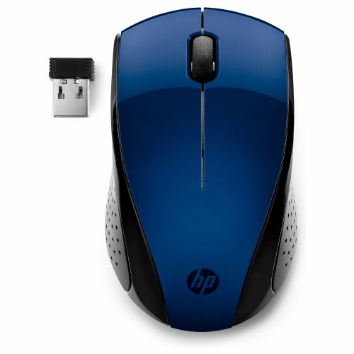 Brezžična miška HP 220 Lumiere modra