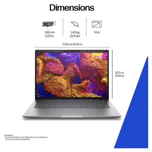 Prenonsik HP ZBook 8 G1a AMD Ryzen AI 7 PRO 350/64GB/SSD 2TB NVMe/35,6 cm (14") WUXGA/DE/Win11P 3J Gar (DE)