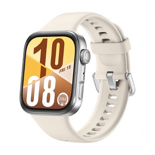 Pametna ura Huawei Watch Fit 4 (Seiya-B19F) bel fluoroelastomerni pašček