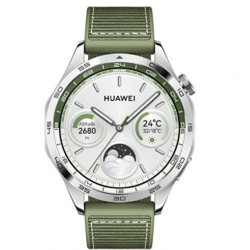 Pametna ura Huawei Watch GT 4 46mm srebrno zelena