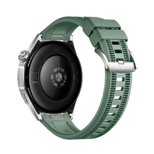 Pametna ura Huawei Watch GT 6 46mm AMOLED zaslon 3000 nit, GPS sledenje, 21 dni avtonomije, vodoodpornost 5 ATM + IP69, zelene barve + brezžične slušalke FreeBuds SE3