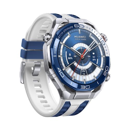 Pametna ura Huawei Watch Ultimate 2 48.5 mm, 1.5" LTPO 2.0 AMOLED, 20 ATM vodoodpornost, eSIM, modra + darilo FreeBuds 4 Pro