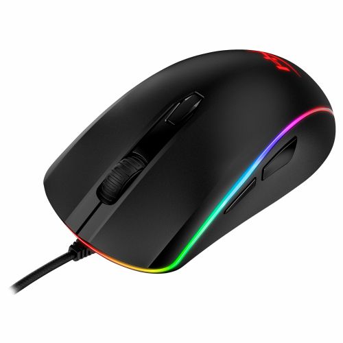 Miška HyperX Pulsefire Surge optična, 16000 DPI, RGB osvetlitev, 6 gumbov, črna