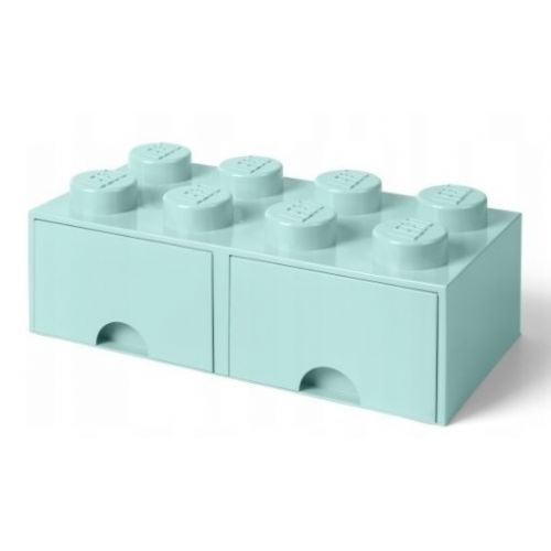 Lego®: Škatla za shranjevanje z gradnikom 8 - modra (40061742)