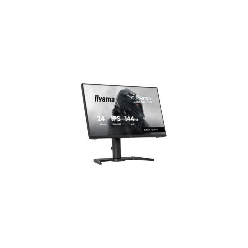 Iiyama G-Master GB2441HSU-B1 Black Hawk monitor (60,5 cm (23,8"), crni, FullHD, IPS, HDMI, DP, FreeSync, USB hub, podešavanje visine, 144Hz panel)