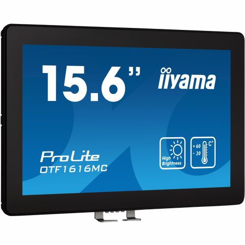 Monitor IIYAMA OTF1616MC-B1 39,5 cm (15,6''), 16:9 M-Touch HDMI+DP+USB