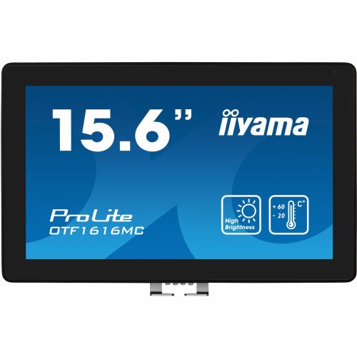 Monitor IIYAMA OTF1616MC-B1 39,5 cm (15,6''), 16:9 M-Touch HDMI+DP+USB
