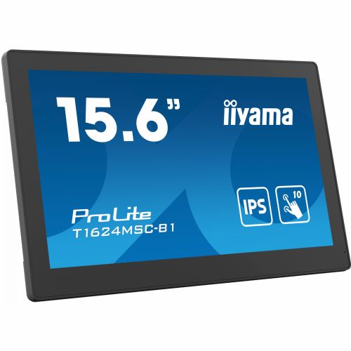 Monitor IIYAMA T1624MSC-B1 39,5 cm (15,6'') 16:9 M-Touch HDMI+USB
