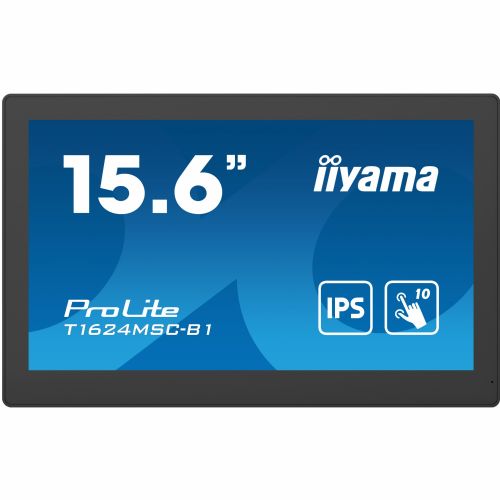 Monitor IIYAMA T1624MSC-B1 39,5 cm (15,6'') 16:9 M-Touch HDMI+USB