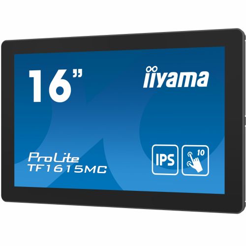 Monitor IIYAMA TF1615MC-B1 39,5 cm (15,6"), 16:9 M-Touch VGA+HDMI+DP maloprodajna cijena