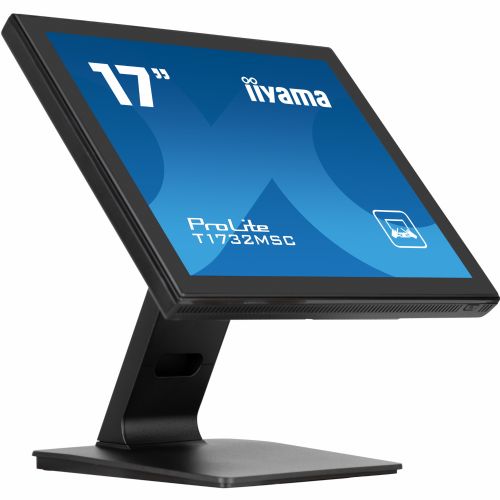 Monitor Iiyama T1732MSC-B1SAG, 43,2 cm (17"), 1280 x 1024 FHD, 5:4, TN, Touch, 250 cd/m2, 5ms, črna