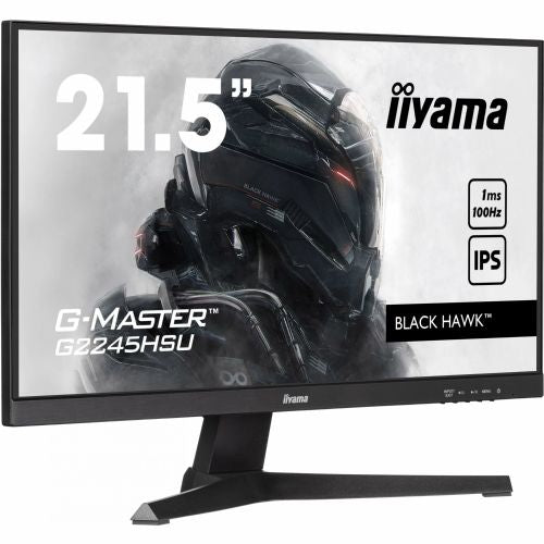 Monitor Iiyama G2245HSU-B2, 54,5 cm (21,5"), 1920 x 1080 FHD, 16:9, IPS, 300 cd/m2, 1ms, črna