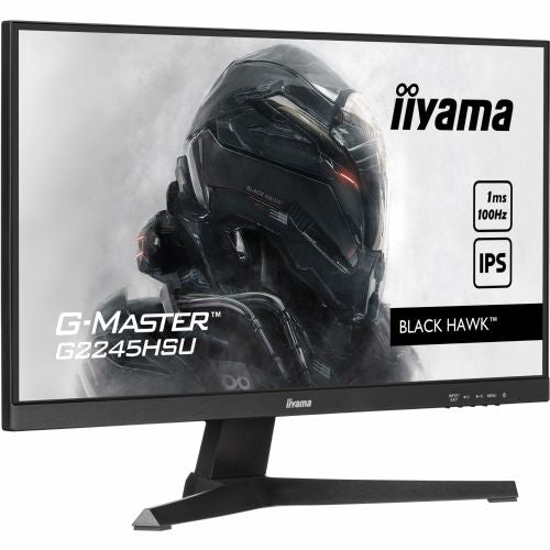 Monitor Iiyama G2245HSU-B2, 54,5 cm (21,5"), 1920 x 1080 FHD, 16:9, IPS, 300 cd/m2, 1 ms, crni