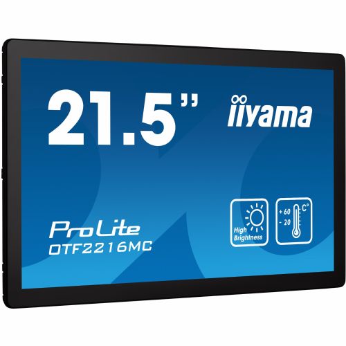 Monitor IIYAMA OTF2216MC-B1 54,5 cm (21,5'')16:9 M-Touch HDMI+DP+USB