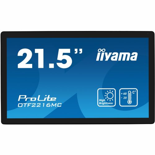 Monitor IIYAMA OTF2216MC-B1 54,5 cm (21,5'')16:9 M-Touch HDMI+DP+USB