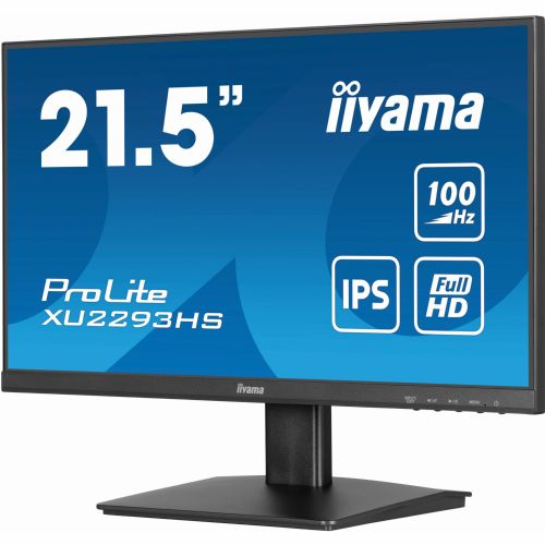 Monitor Iiyama ProLite XU2293HS-B6 54,6 cm (21,5"), 1920x1080 (FHD), IPS, 300cd/m2, 16:9 1ms 100Hz HDMI DP zvočnik črn