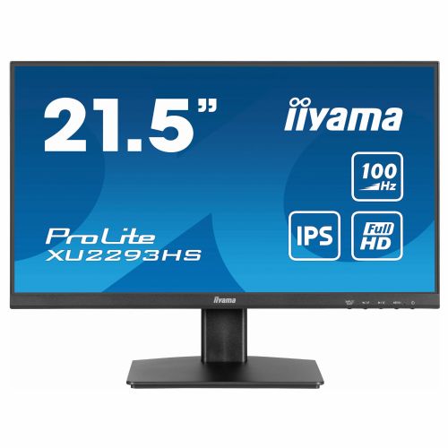 Monitor Iiyama ProLite XU2293HS-B6 54,6 cm (21,5"), 1920x1080 (FHD), IPS, 300cd/m2, 16:9 1ms 100Hz HDMI DP zvočnik črn