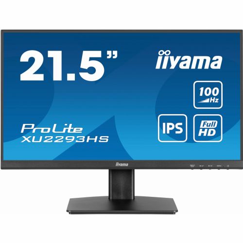 Monitor Iiyama ProLite XU2293HS-B6 54,6 cm (21,5"), 1920x1080 (FHD), IPS, 300cd/m2, 16:9 1ms 100Hz HDMI DP zvočnik črn