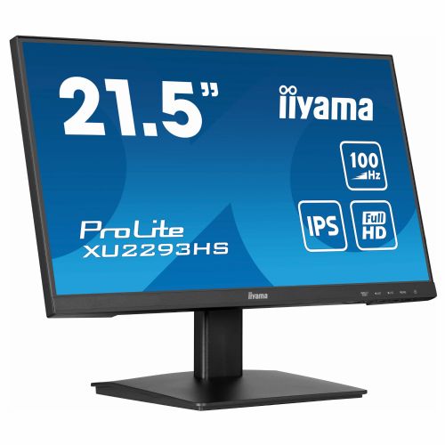 Monitor Iiyama ProLite XU2293HS-B6 54,6 cm (21,5"), 1920x1080 (FHD), IPS, 300cd/m2, 16:9 1ms 100Hz HDMI DP zvočnik črn