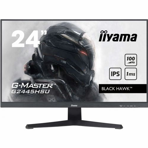 Monitor Iiyama G2445HSU-B2, 60,5 cm (23,8"), 1920 x 1080 FHD, 16:9, IPS, 300 cd/m2, 1 ms, črna