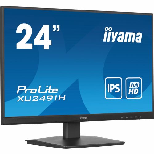 Monitor Iiyama XU2491H-B1, 60,5 cm (23,8"), 16 : 9, HDMI + DP, IPS
