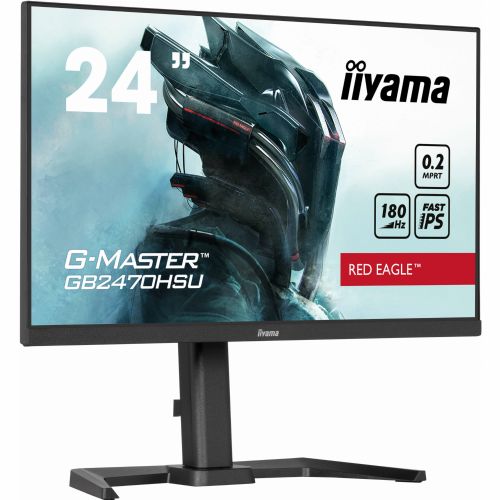 Monitor IIYAMA GB2470HSU-B6 60,5 cm (23,8"), 1920x1080 (FHD), IPS, 300 cd/m2, 16:9 HDMI+DP+USB IPS Lift