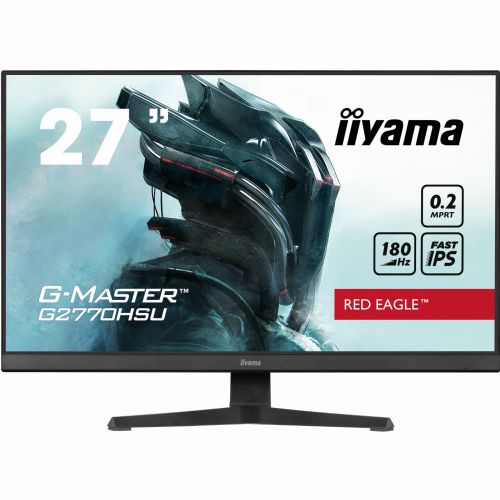 Monitor IIYAMA G2770HSU-B6 68,6 cm (27"), 1920x1080 (FHD), IPS, 300 cd/m2, 16:9 HDMI+DP+USB IPS bl.