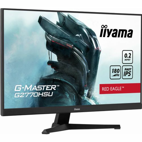 Monitor IIYAMA G2770HSU-B6 68,6 cm (27"), 1920x1080 (FHD), IPS, 300 cd/m2, 16:9 HDMI+DP+USB IPS bl.