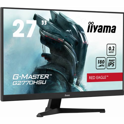 Monitor IIYAMA G2770HSU-B6 68,6 cm (27"), 1920x1080 (FHD), IPS, 300 cd/m2, 16:9 HDMI+DP+USB IPS bl.