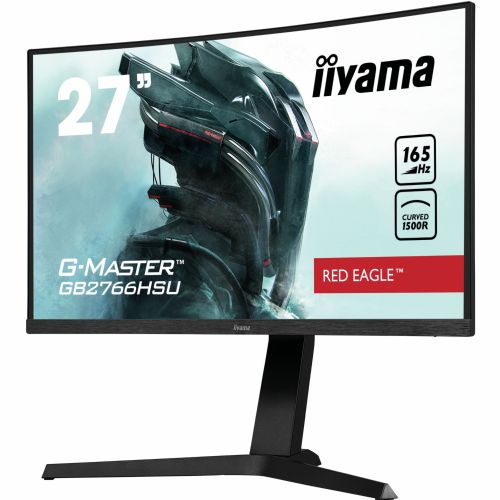 Monitor Iiyama GB2766HSU-B1, 68,6 cm (27"), 1920 x 1080 FHD, VA, 250 cd/m2, 1 ms, crni