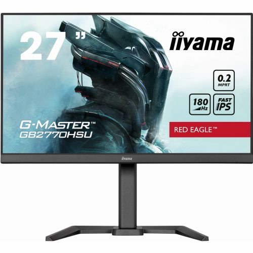 Monitor IIYAMA GB2770HSU-B6 68,6 cm (27"), 1920x1080 (FHD), IPS, 300 cd/m2, 16:9 HDMI+DP+USB IPS Lift