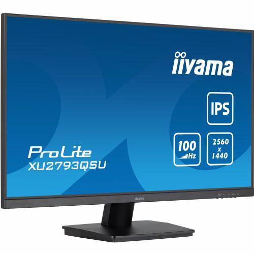Monitor IIYAMA XU2793QSU-B7 68,6 cm (27"), 2560 x 1440 (QHD), 16:9 HDMI+DP+2xUSB IPS