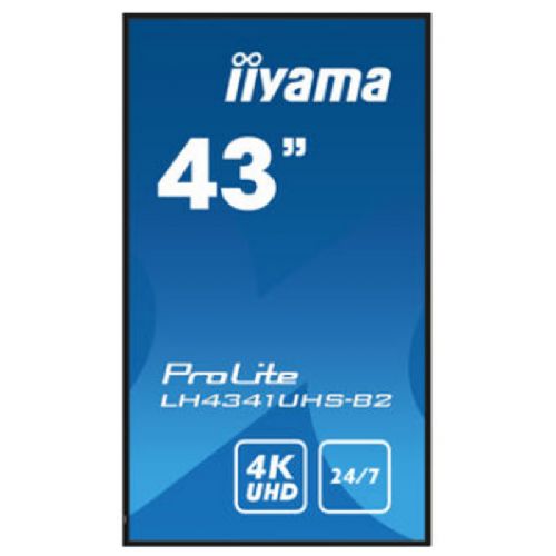 Informacijski zaslon IIYAMA ProLite LH4341UHS-B2 43" (108cm) UHD IPS HDMI/VGA 24/7