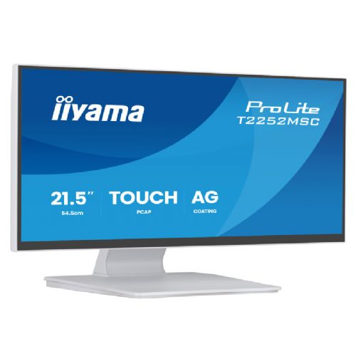 Monitor IIYAMA ProLite T2252MSC-W2AG 54,5cm (21,5") FHD IPS HDMI/DP zvočniki na dotik informacijski / interaktivni