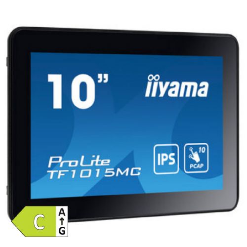Informacijski monitor Iiyama ProLite TF1015MC-B3, 25,7 cm (10,1"), P-CAP open frame, na dotik