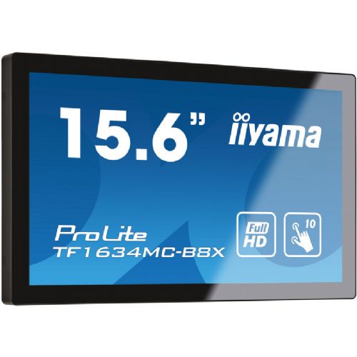 IIYAMA ProLite TF1634MC-B8X 39,5cm (15,6") IPS HDMI/DP/VGA na dotik informacijski / interaktivni monitor