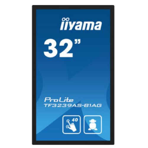 Interaktivni monitor IIYAMA ProLite TF3239AS-B1AG 80cm (31,5") FHD IPS 24/7 DP/HDMI Android zvočniki na dotik