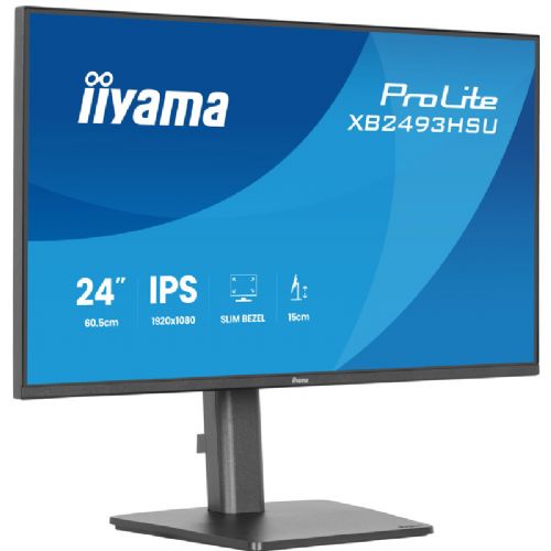 Monitor IIYAMA ProLite XB2493HSU-B1 60,5cm (23,8") FHD IPS 120Hz HDMI/DP zvočniki