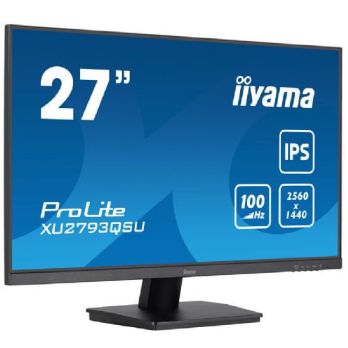 Monitor IIYAMA ProLite XU2793QSU-B7 68,5 cm (27") QHD IPS 100 Hz DP/HDMI zvučnici