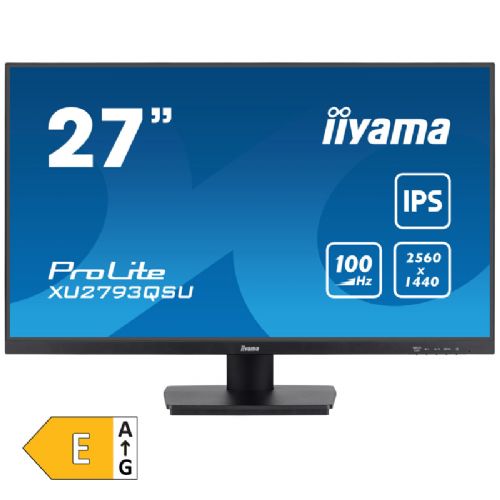 Monitor IIYAMA ProLite XU2793QSU-B7 68,5 cm (27") QHD IPS 100 Hz DP/HDMI zvučnici