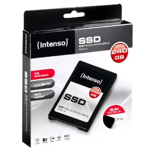 Vgradni SSD disk INTENSO High 240GB 2,5" SATA3 (3813440) SSD