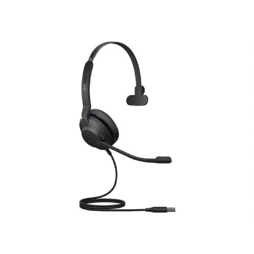 JABRA Evolve2 30 SE MS - mono slušalke na uho, žične (USB-A), z izolacijo hrupa, certificirane za Microsoft Teams